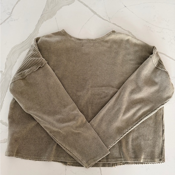 Altar'd State Ribbed Knit Top - Picture 3 of 12